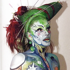 photographie body painting Sémaphore