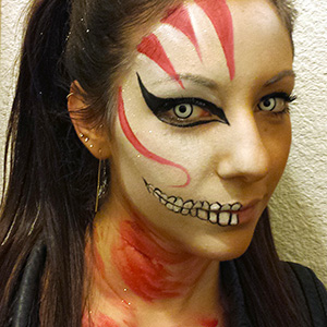 photographie maquillage halloween